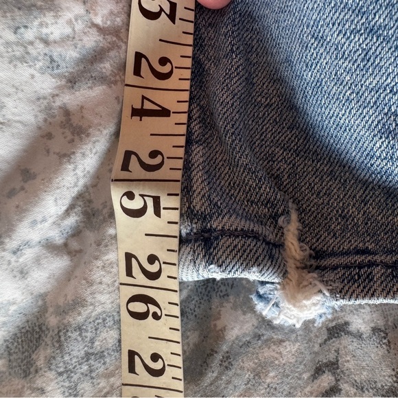 MOTHER Superior The Tomcat Jeans The  Confession Size 25 Light Wash High Rise - Picture 15 of 16